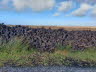 Stacked turf, drying